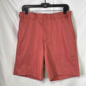 Adjust-a-Band expandable waist flat front Bermudas shorts
